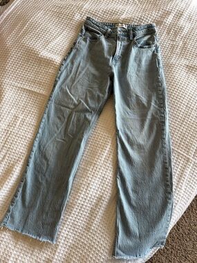 Abercrombie 90s relaxed Jean high rise curve love